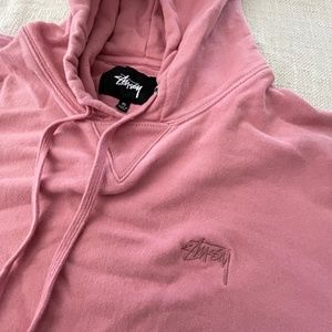 Pink Stussy Hoodie